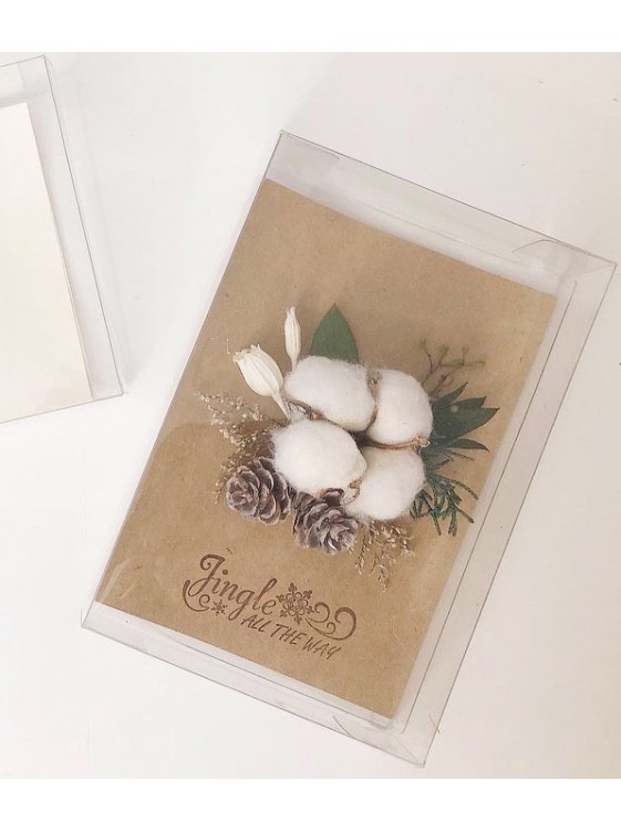 Christmas Card - Cotton Buds