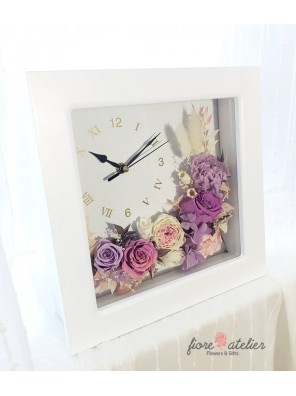 Preserved Flower Clock