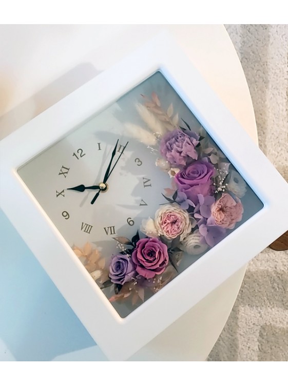 Preserved Flower Clock