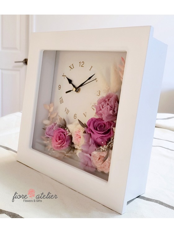 Preserved Flower Clock