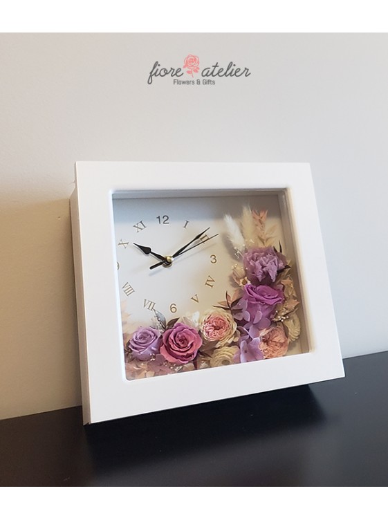 Preserved Flower Clock