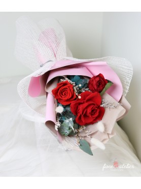 Preserved Fresh Rose Bouquet for Valentine's Day gift for her gift for him eternal love luxury roses 